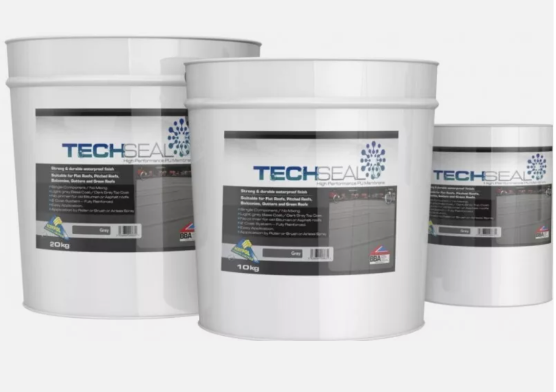 Cromar Acrypol Tech Seal PU Liquid Polyurethane Membrane Dark Grey 25kg