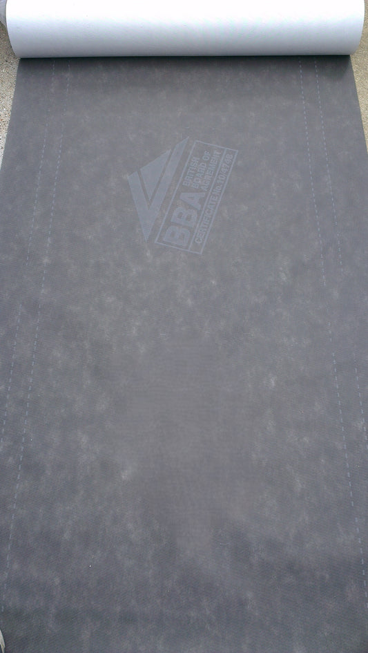 Breathable Membrane Roofing Felt 1.5m x 50m Roll Light 95gsm